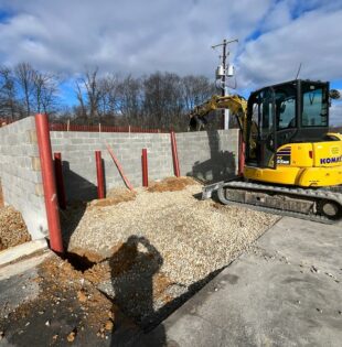 Hillsboro OH 5Below dock ramp and dumpster enclosure (3)